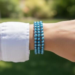 Honora Blue Cultured Pearl Stretch Bracelets